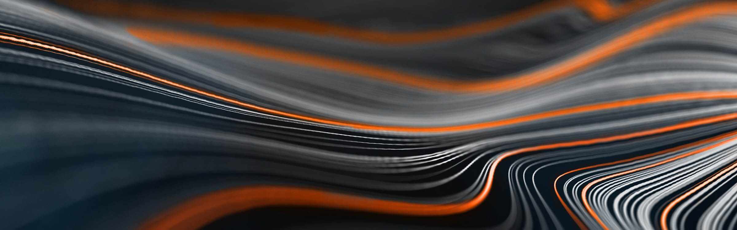 Abstract: Black and Orange Pattern