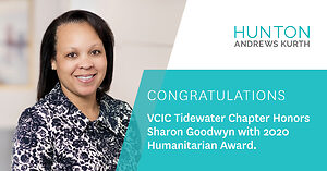 VCIC Tidewater Chapter Honors Sharon Goodwyn with 2020 Humanitarian Award