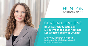 Emily Burkhardt Vicente Recognized As Diversity & Inclusion Champion